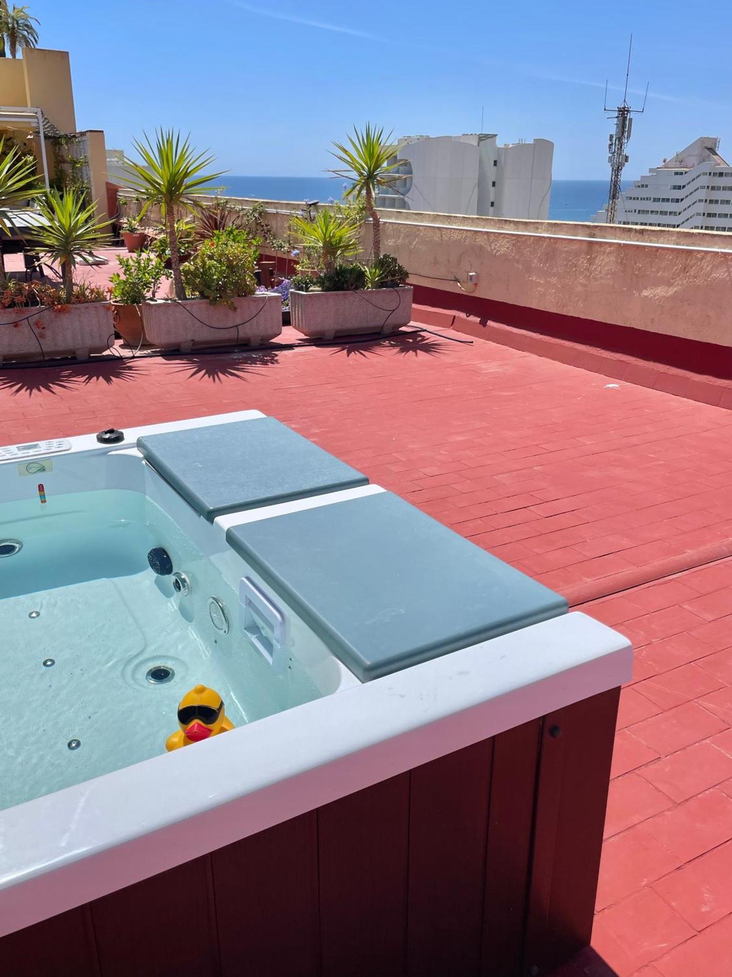 550 M2 Luxury Penthouse - Jacuzzi, Golf & Beach Benalmádena Kültér fotó