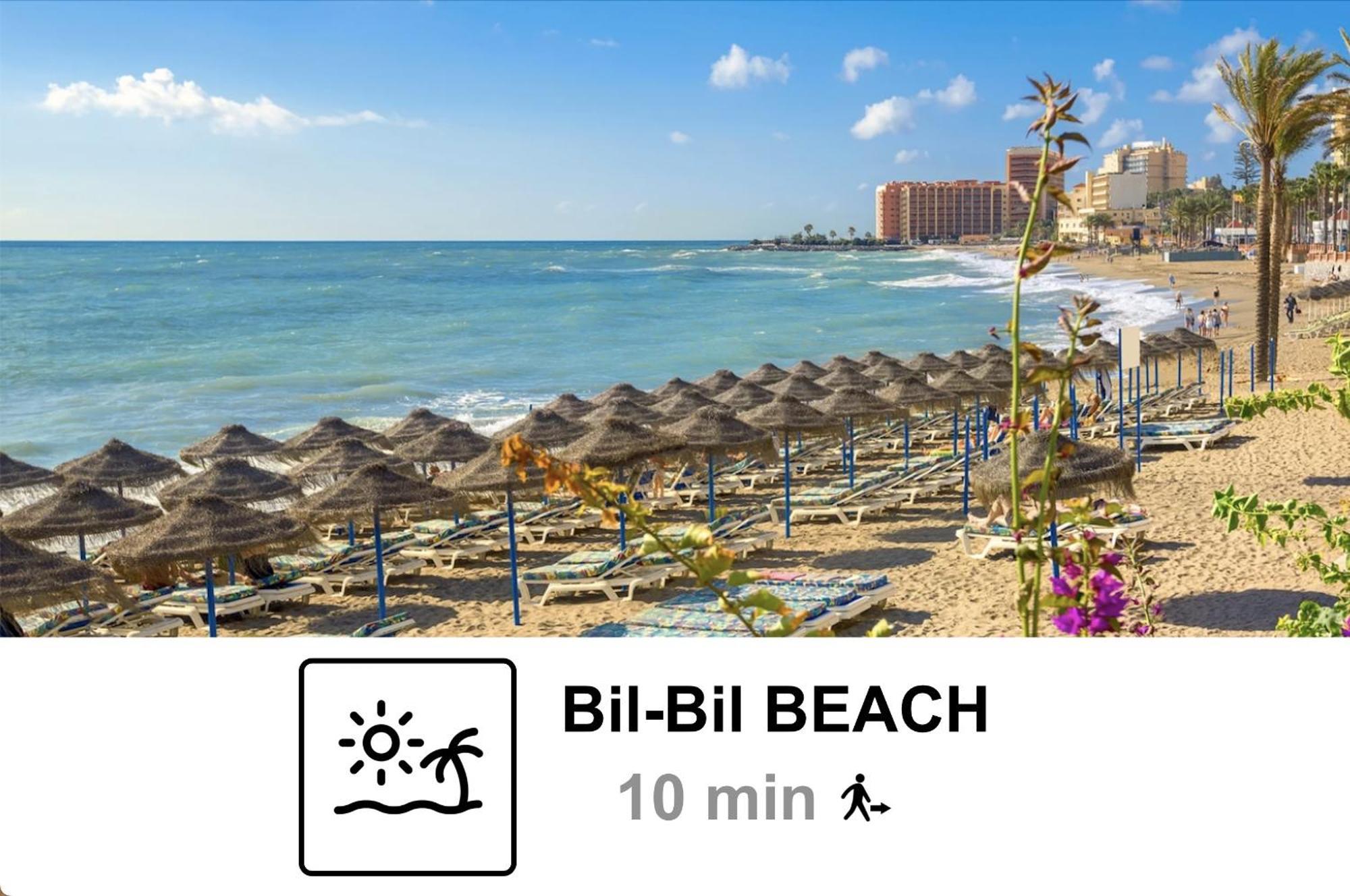 550 M2 Luxury Penthouse - Jacuzzi, Golf & Beach Benalmádena Kültér fotó